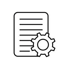 Order Management Vector icon