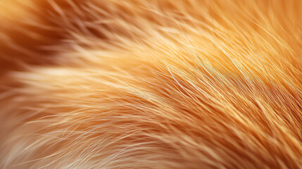 macro shoot of fluff fox tail.furr texture.