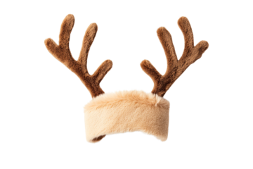 Festive reindeer antler headband
