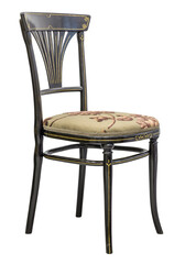 This elegant antique wooden frame features detailed craftsmanship, ideal for showcasing artwork or family photos in a stylish home setting. Its weathered finish adds character.