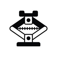 Car jack Vector icon