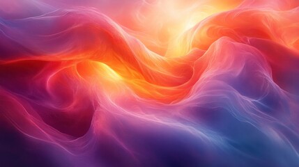 Obraz premium Abstract Flowing Colors