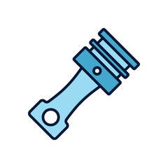 Piston Vector icon
