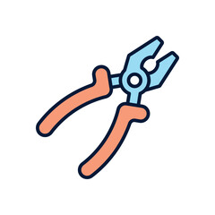 Plier Vector icon