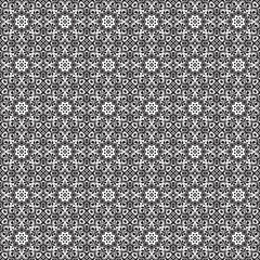 Ornate Black and White Pattern (2)