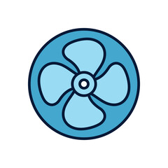 Fan Vector icon