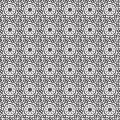 Ornate Black and White Pattern