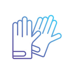 Gloves Vector icon