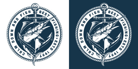 Chill out with fishing spirit emblem