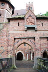 Medieval Malbork Castle Main Entrance Gate