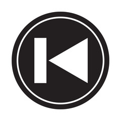 play and pause buttons icon set, ideal for media player. . Elements for video streaming app. vector icon