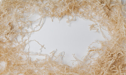Soft packaging shavings