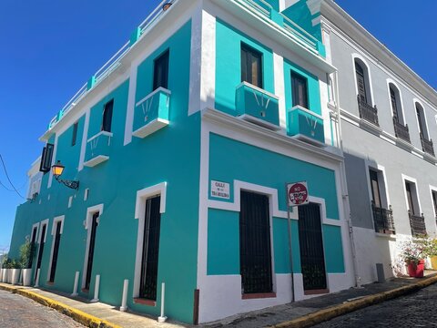 colorful buildings in old san juan