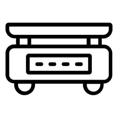 kitchen scale icon