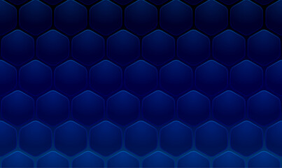 Seamless blue geometric hitech technology background