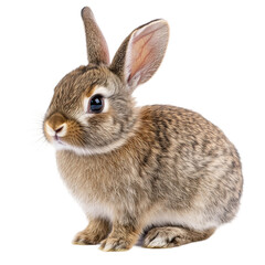 Fototapeta premium Playful rabbit in nature setting cute animal photography