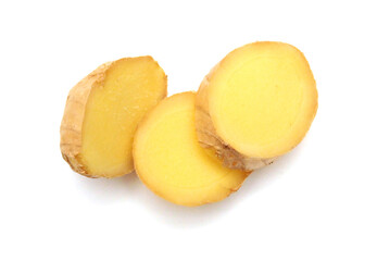 Ginger isolated on white background