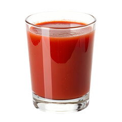 Fresh Tomato Juice in Glass
