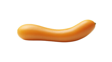 Butternut squash isolated on white background --ar 16:9