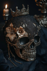 Fancy Decorative Skull