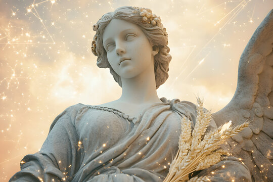 Celestial Maiden of Virgo: embodiment of purity, wisdom, and celestial harmony
