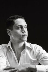 Obraz premium portrait of a handsome young man