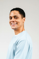 portrait of a handsome young man