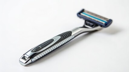 Razor, Shaver, Grooming Tool on White Background