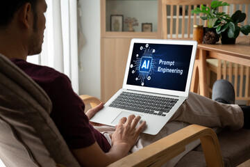 Generative AI virtual assistant tools for prompt engineer and user for ease of engage artificial intelligence AI technology help people to work with generative AI functions by prompting the AI snugly