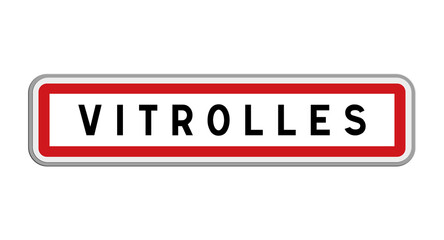 Panneau de Vitrolles, Bouches-du-Rhône, Provence-Alpes-Côte d’Azur