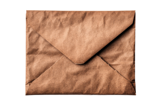 A classic brown envelope lies flat on a surface