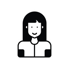 Girl Vector icon