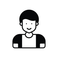 Boy Vector icon
