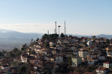 Hillside Town of Niksar, Tokat, Turkey