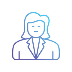 Woman Vector icon