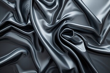 Obraz premium Sleek Charcoal Metallic Background for Refined Advertising and Branding Campaigns