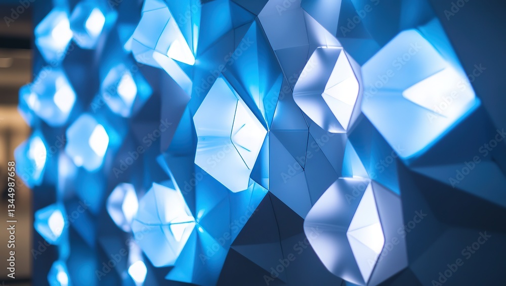 Poster close-up of led lights in an array, showcasing the technology behind modern lighting systems