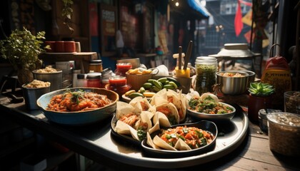 A culinary tour sampling street food in Mexico City