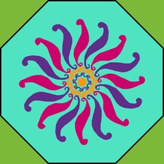 Fabric pattern design 