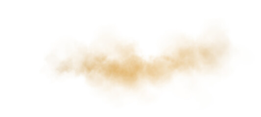 A soft, warm-toned abstract cloud with orange and brown hues, blending smoothly into a white background. Subtle glowing particles add a dreamy, atmospheric effect.