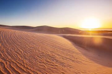 Sand dunes in Brazil