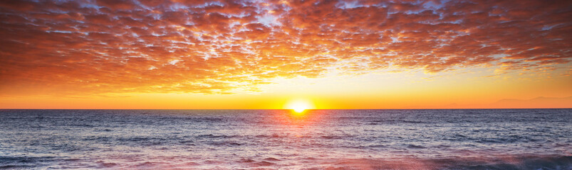 Obraz premium Sea sunset