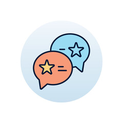 Testimonials Vector icon