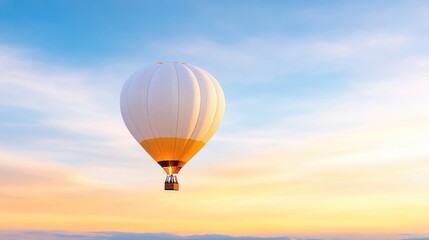 Obraz premium Hot air balloon at sunrise