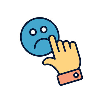 Deslike Vector icon
