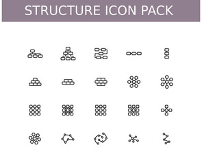 structure icon pack