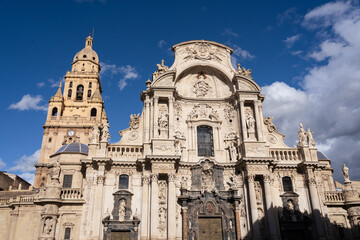 Fototapeta premium Cathédrale de Murcie en Espagne