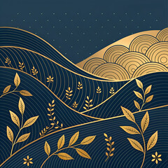  Elegant Fusion of Traditional Japanese Art with Nature’s Flow
