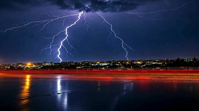 Tormenta El&eacute;ctrica Nocturna