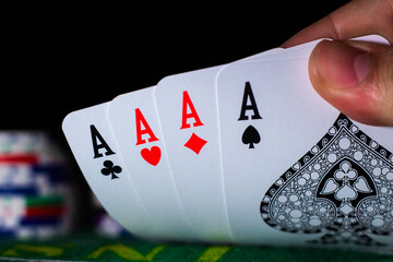 Poker cards